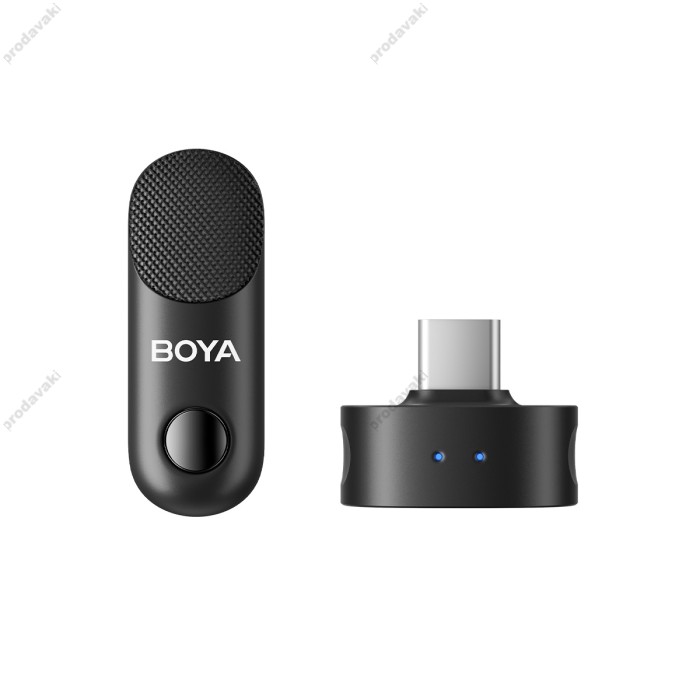 Бездротовий мікрофон BOYA Magic-02 2 мікрофона Black
