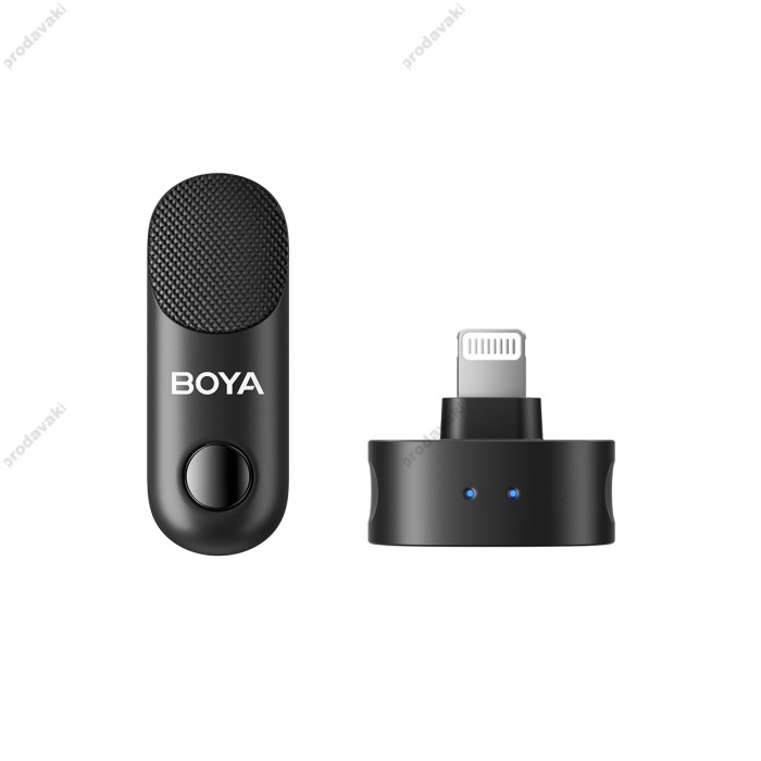 Бездротовий мікрофон BOYA Magic-02 2 мікрофона Black