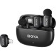 Бездротовий мікрофон BOYA Mini-12 2 мікрофона Black