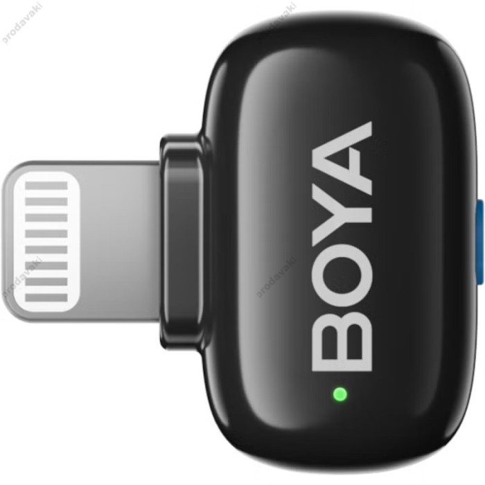 Бездротовий мікрофон BOYA Mini-12 2 мікрофона Black