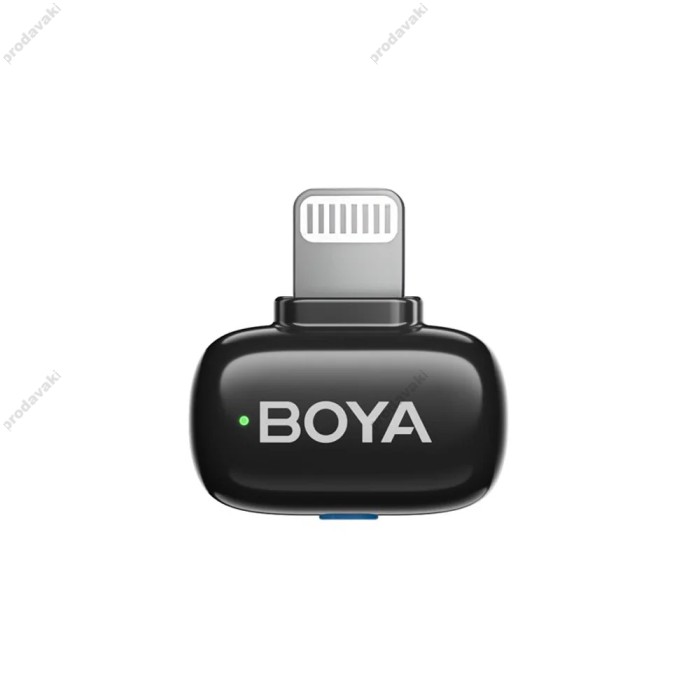 Бездротовий мікрофон BOYA Mini-16 Lightning 1 мікрофон Black