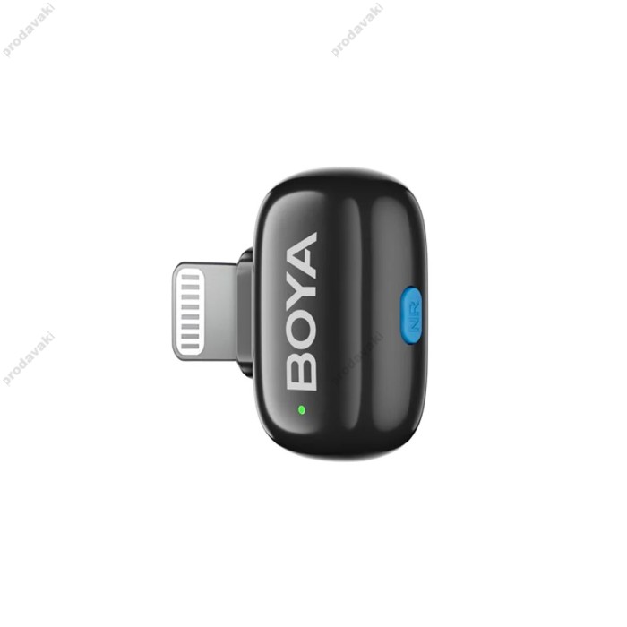 Бездротовий мікрофон BOYA Mini-16 Lightning 1 мікрофон Black