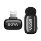 Бездротовий мікрофон BOYA Mini-16 Lightning 1 мікрофон Black