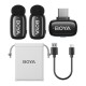 Бездротовий мікрофон BOYA Mini-23 Type-C 2 мікрофон Black