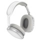 Бездротові Bluetooth навушники BOROFONE BO22 Elegant headphones BT 5.3 Silver