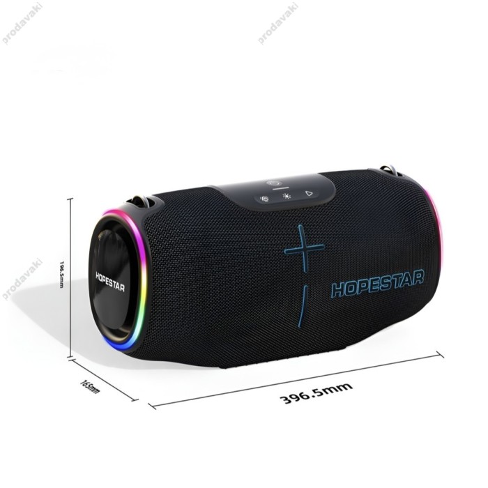 Портативна колонка Bluetooth Hopestar A300 з мікрофоном 150W Black