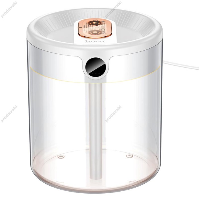 Зволожувач повітря Hoco HX31 Dual spray humidifier with digital display White