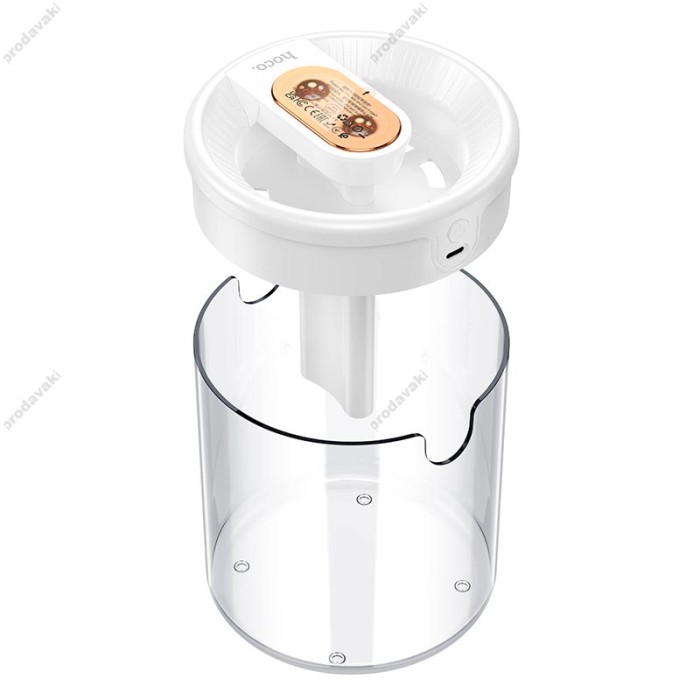 Зволожувач повітря Hoco HX31 Dual spray humidifier with digital display White