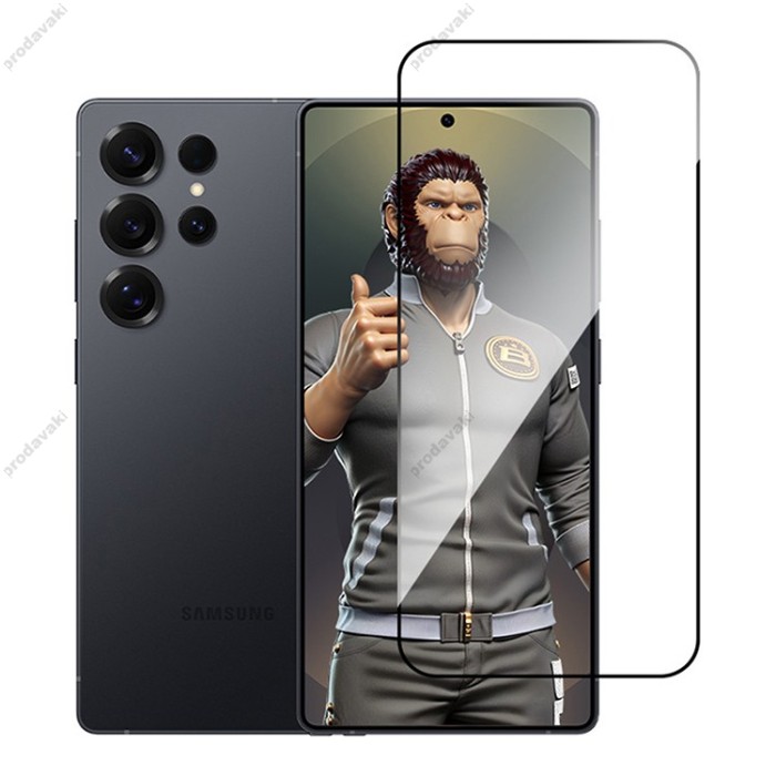 Захисне скло BLUEO 2,5D Silk full cover glass HD для Samsung S25 Plus