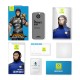 Захисне скло BLUEO Full Cover Anti-Peep Matte Glass (Privasy) iPhone 15