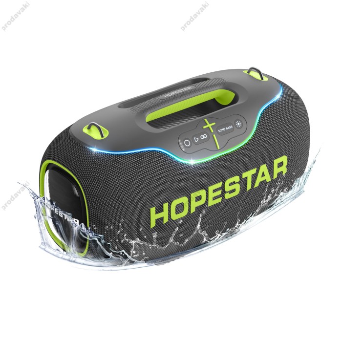 Портативна колонка Bluetooth Hopestar A80 350W Grey