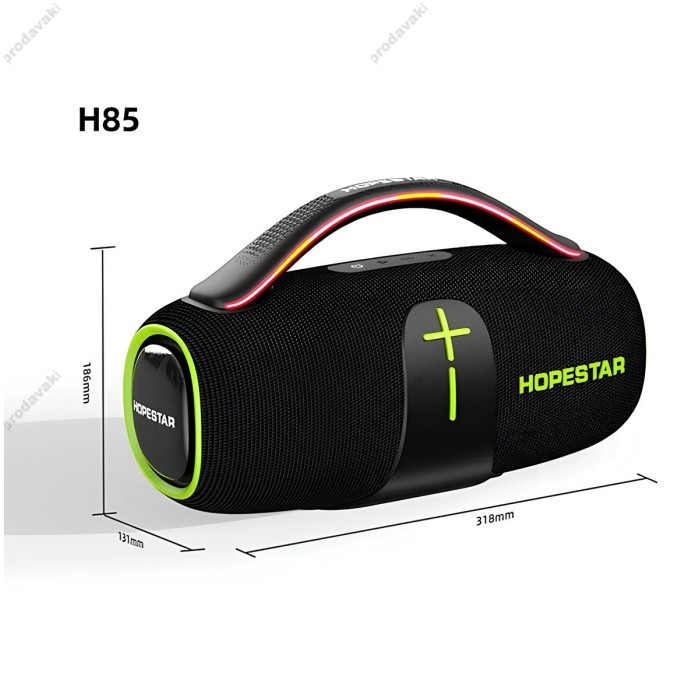Портативна колонка Bluetooth Hopestar H85 70W Green