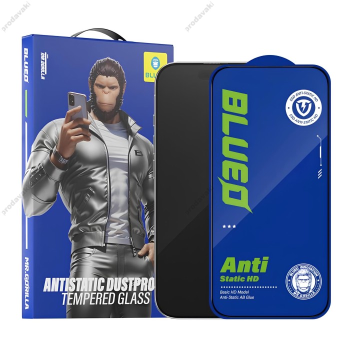 Захисне скло BLUEO Full Cover HD Glass Anti-Static iPhone 14