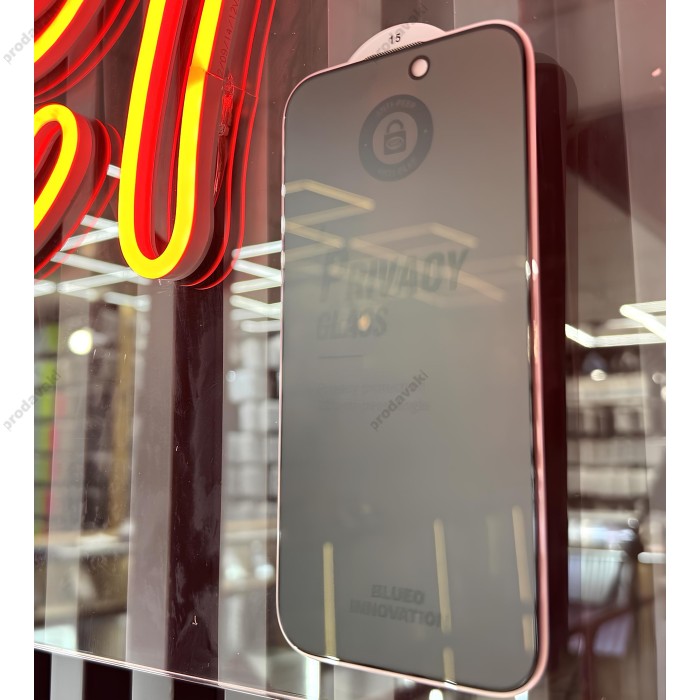 Захисне скло BLUEO Full Cover Anti-Peep Matte Glass (Privasy) iPhone 15