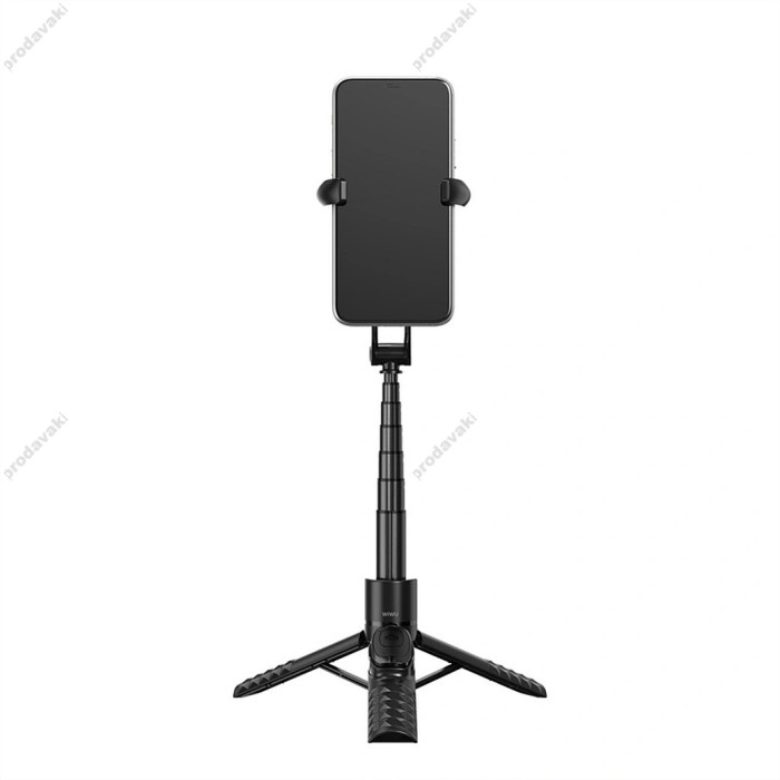Монопод-трипод WiWU Wi-SE014 Magnetic Selfie Stick 0.82m Black