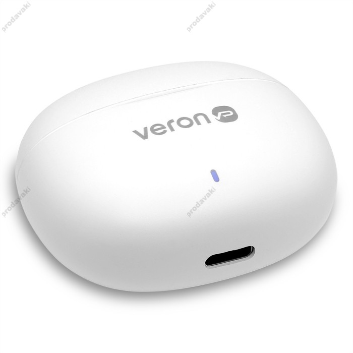 Бездротові Bluetooth навушники Veron W28 BT 5.3 White