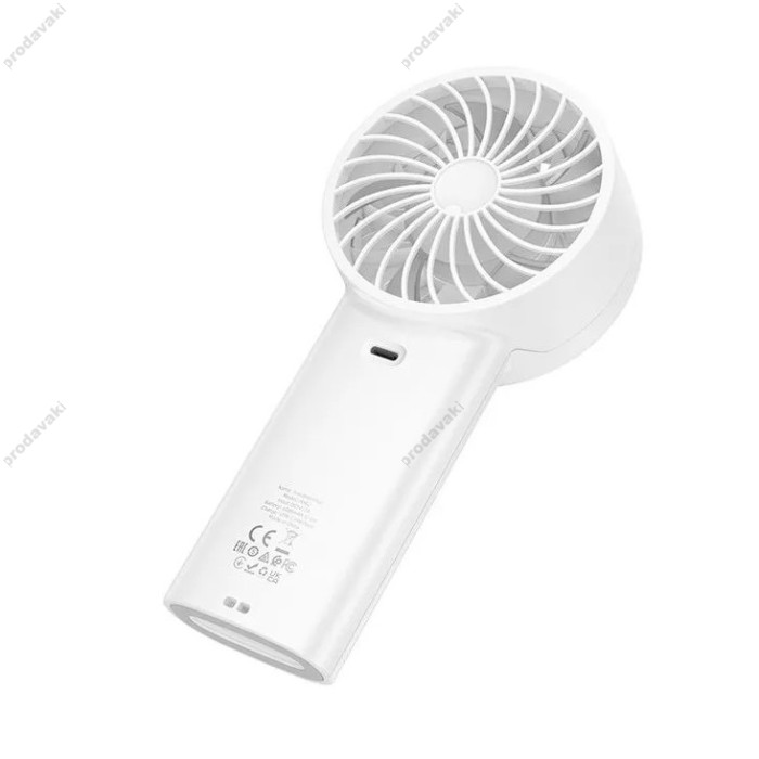 Портативний міні вентилятор Hoco HX62 Endless Handheld Fan White