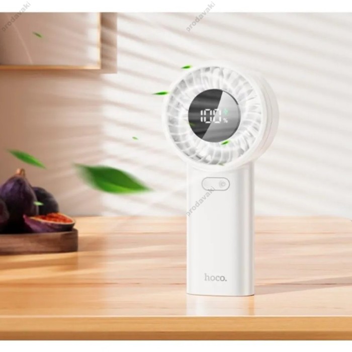 Портативний міні вентилятор Hoco HX62 Endless Handheld Fan White