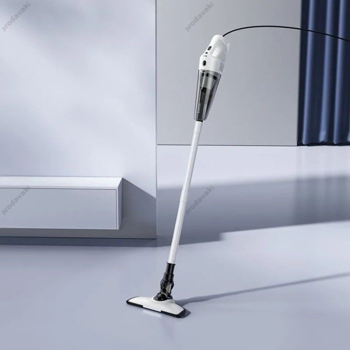 Ручний провідний пилосос вертикальний Hoco HY10 Handheld vacuum cleaner 300W White