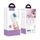 Портативний міні вентилятор Hoco HX64 Hurricane High Speed Ultra-Quiet Portable Handheld Fan White