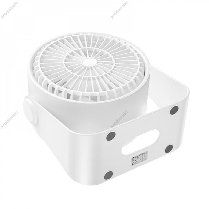 Портативний міні вентилятор Hoco HX66 Desktop Circulating Fan White