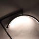 Безтіньова LED лампа CH F-M20X 20W у формі півмісяця для бьюті майстра 2700K-5600K Black