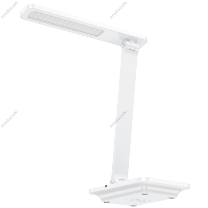 Настільна лампа HOCO HX11 Foldable table lamp 3000-4500-6000k White