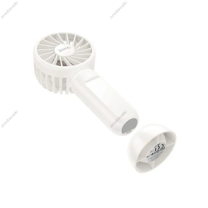 Портативний міні вентилятор Hoco HX60 Nimble Portable White