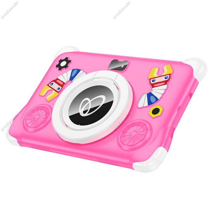 Планшет для дітей HOCO HI10 8-inch children Tablet PC Wi-Fi/5G dual camera android 14 Pink