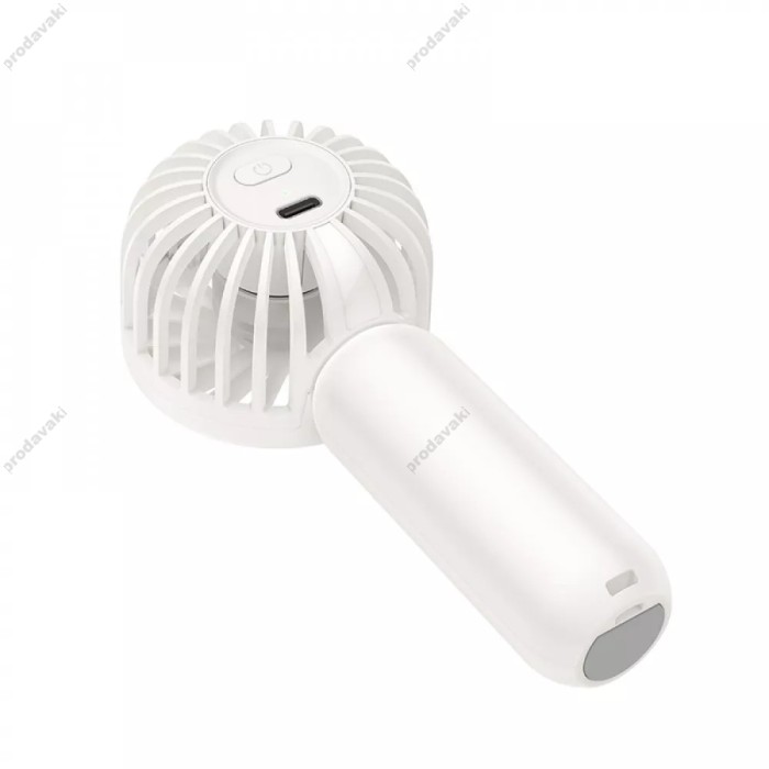 Портативний міні вентилятор Hoco HX60 Nimble Portable White