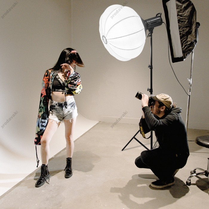 Лампа відеосвітло комплект Soft Box прожектор штатив LED LIEQI  LQ-150W 5600k