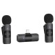 Бездротовий мікрофон BOYA BY-V2 Lightning 2 мікрофона Black