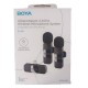 Бездротовий мікрофон BOYA BY-V2 Lightning 2 мікрофона Black