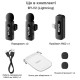 Бездротовий мікрофон BOYA BY-V2 Lightning 2 мікрофона Black