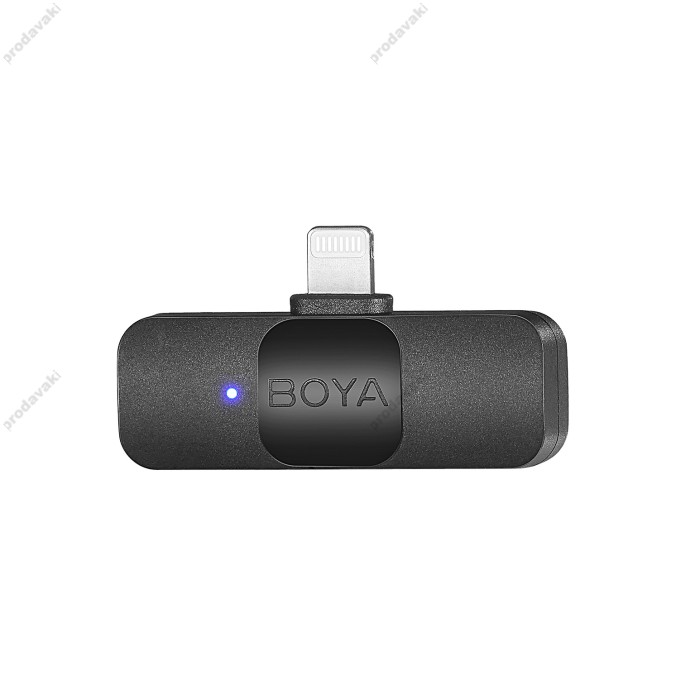 Бездротовий мікрофон BOYA BY-V1 Lightning Black