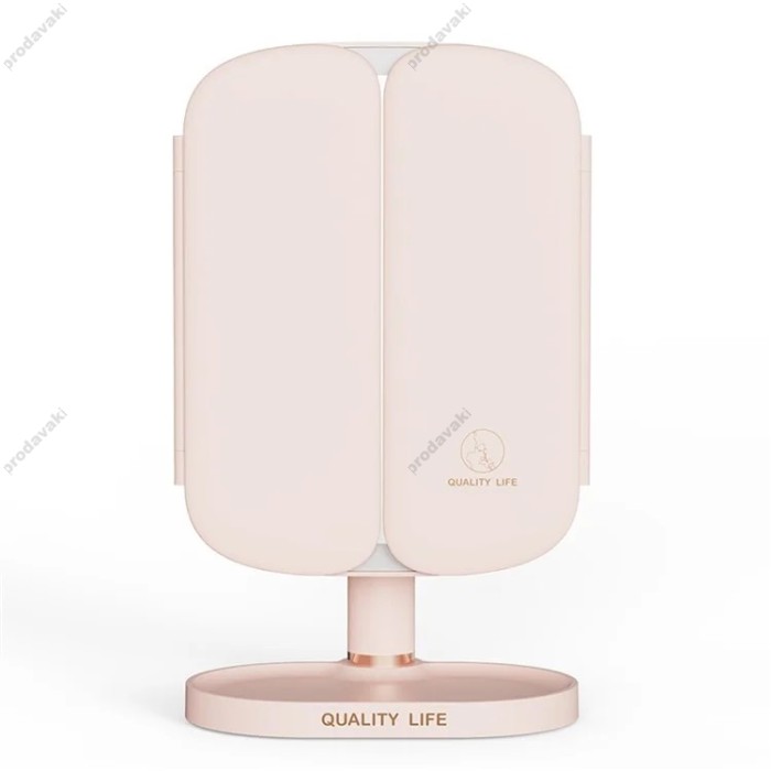 Дзеркало з LED підсвічуванням Beaty Mirror CH QW-M71 5000 mAh Pink