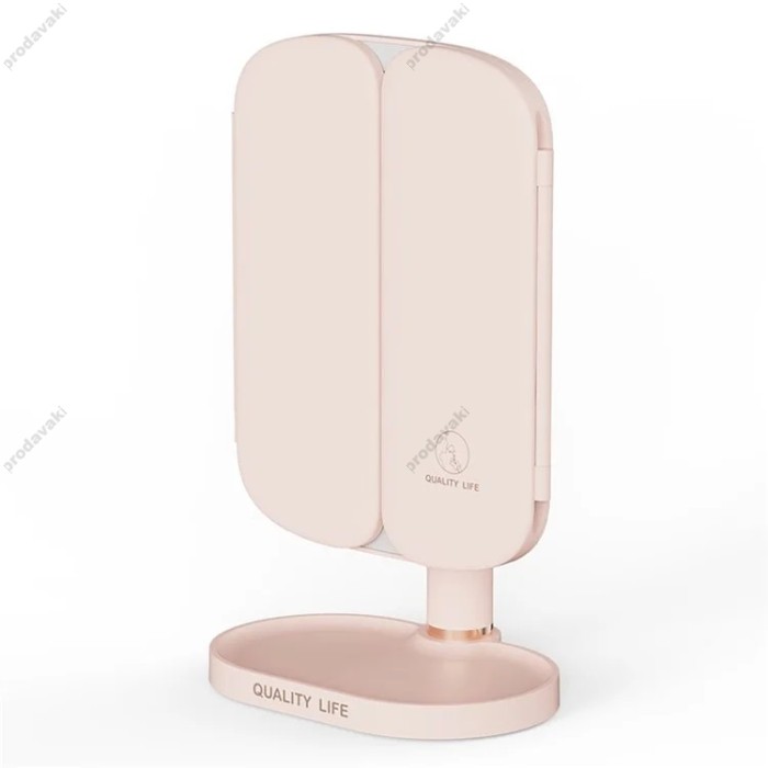 Дзеркало з LED підсвічуванням Beaty Mirror CH QW-M71 5000 mAh Pink