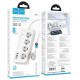 Подовжувач мережевий фільтр Hoco AC21 Sunlight 4-bit desktop socke 17W/3.4A 1.5M White