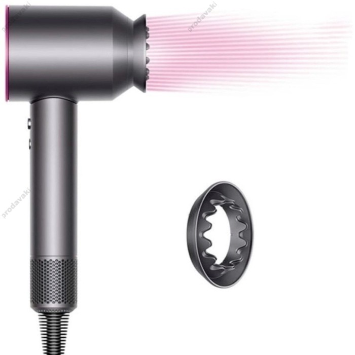 Фен для волосся CH Leafless hair drier 5 in 1 Grey-Pink