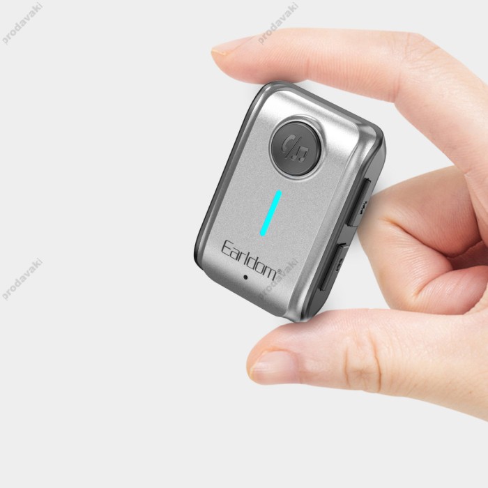 Автомобільний Bluetooth адаптер Earldom ET-BR16 Audio Receiver Grey