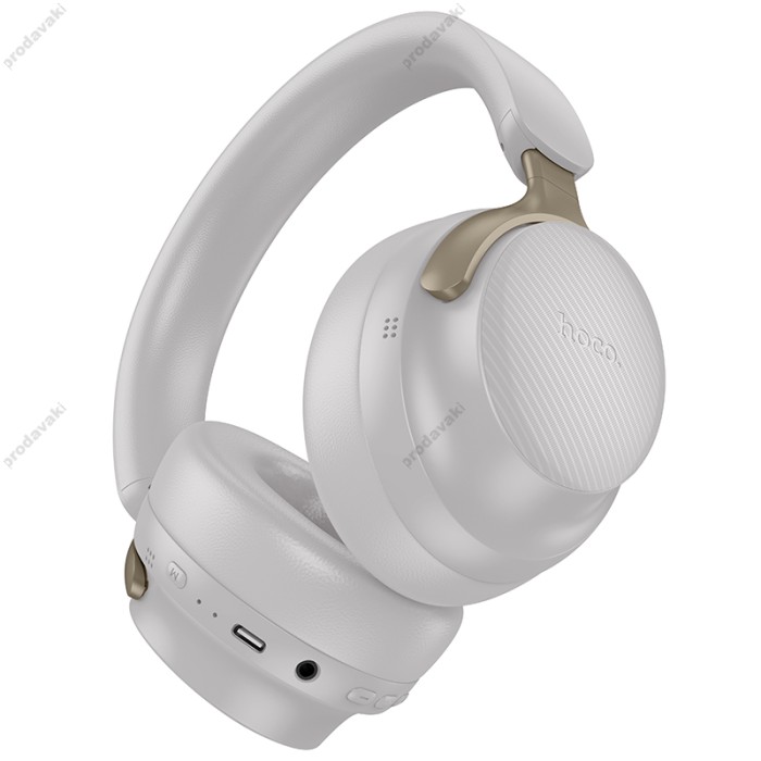 Бездротові навушники Bluetooth Hoco W53 Plus ANC Wireless Headphone BT 5.4 Grey