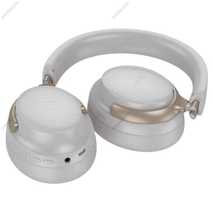 Бездротові навушники Bluetooth Hoco W53 Plus ANC Wireless Headphone BT 5.4 Grey