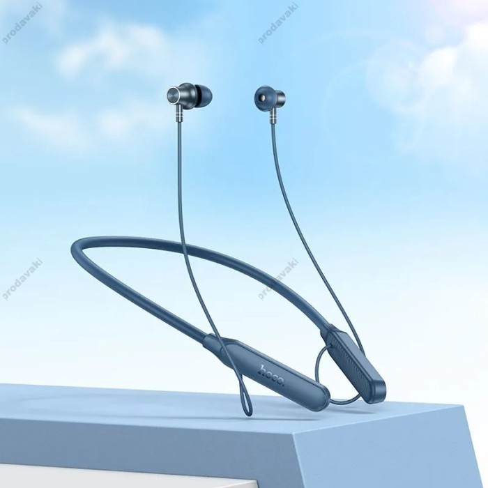 Бездротові Bluetooth навушники Hoco ES74 Wireless Neckband BT 5.4 Blue