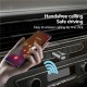 Автомобільний Bluetooth адаптер Earldom ET-BR12 BT5.3/USB/3,5mm/TF Card Black
