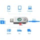 Автомобільний Bluetooth адаптер Earldom ET-BR13 BT5.3/USB/3,5mm/TF Card Black