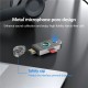 Автомобільний Bluetooth адаптер Earldom ET-BR13 BT5.3/USB/3,5mm/TF Card Black