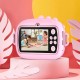 Дитячий фотоапарат моментального друку Print Camera AM-300 Dino Pink