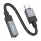 Перехідник Hoco UPA32C Type-C / Jack 3.5 Black
