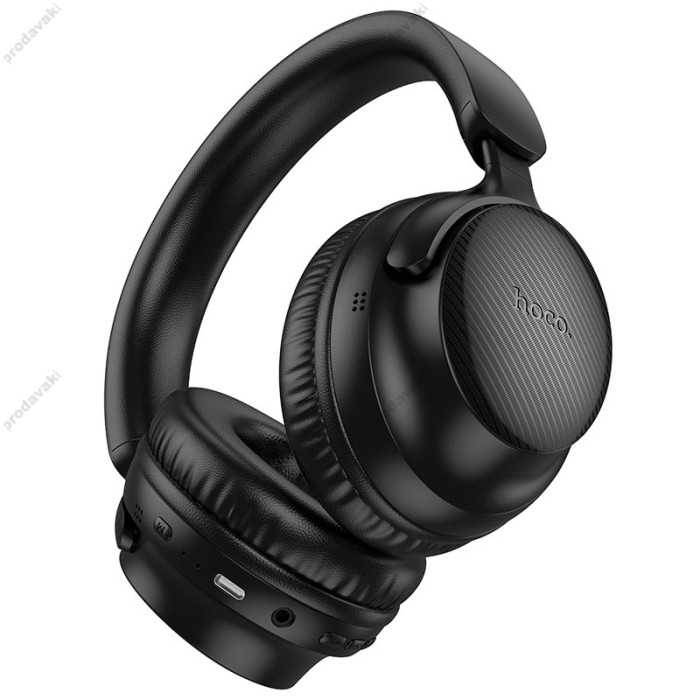 Бездротові Bluetooth навушники Hoco W53 Wired Over Ear Headphones Black