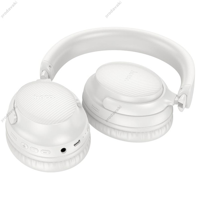 Бездротові Bluetooth навушники Hoco W53 Wired Over Ear Headphones White